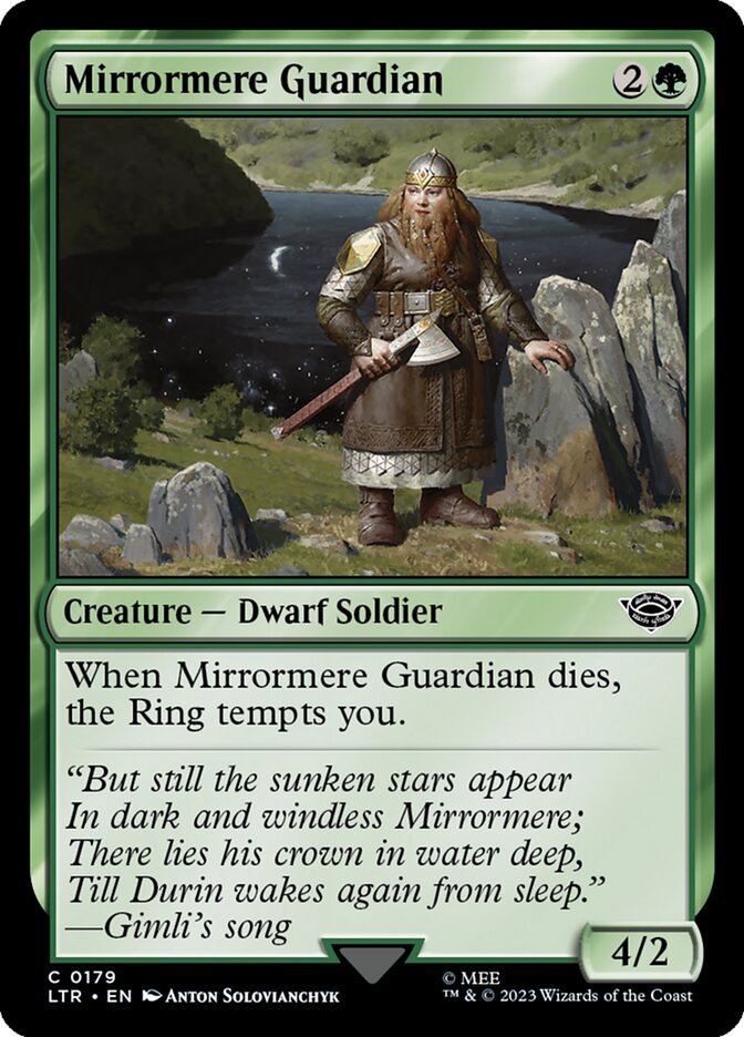 Mirrormere Guardian [The Lord of the Rings: Tales of Middle-Earth] | Card Citadel