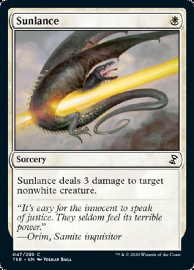 Sunlance [Time Spiral Remastered] | Card Citadel