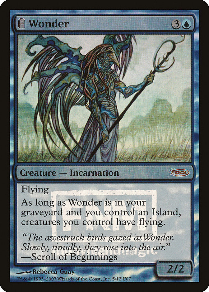 Wonder [Friday Night Magic 2007] | Card Citadel