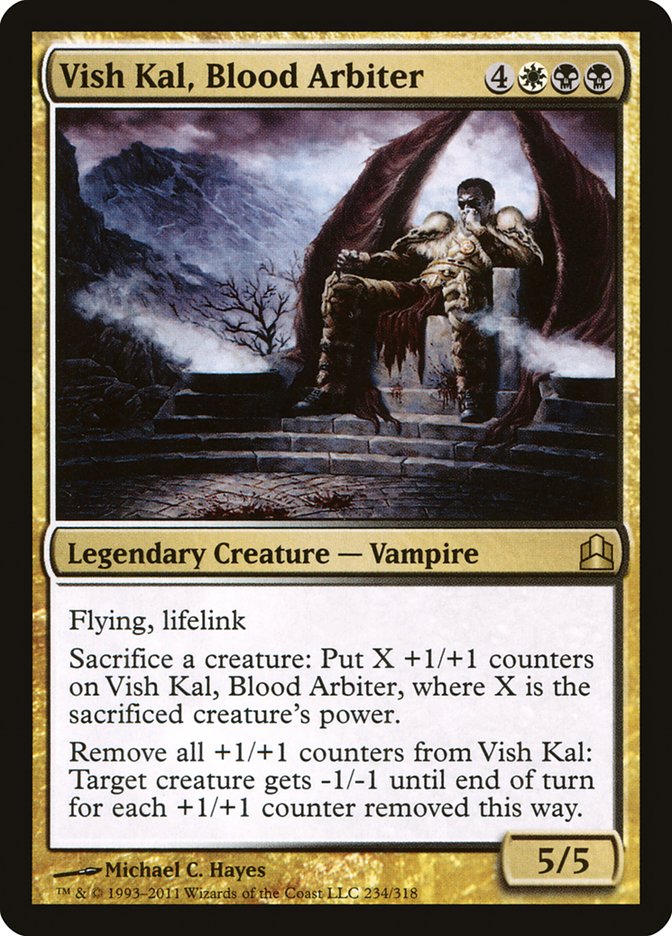 Vish Kal, Blood Arbiter [Commander 2011] | Card Citadel