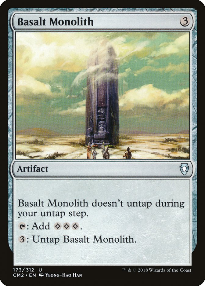 Basalt Monolith [Commander Anthology Volume II] | Card Citadel