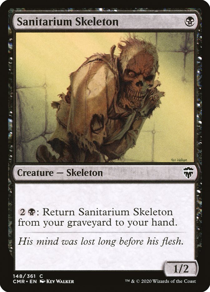 Sanitarium Skeleton [Commander Legends] | Card Citadel