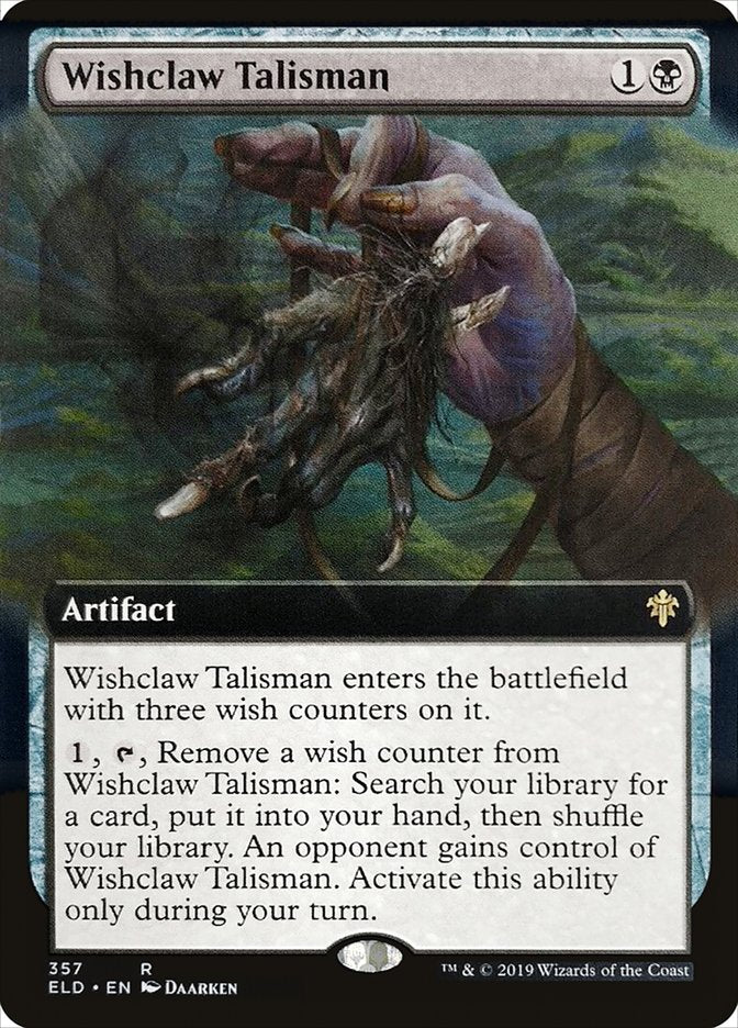 Wishclaw Talisman (Extended Art) [Throne of Eldraine] | Card Citadel