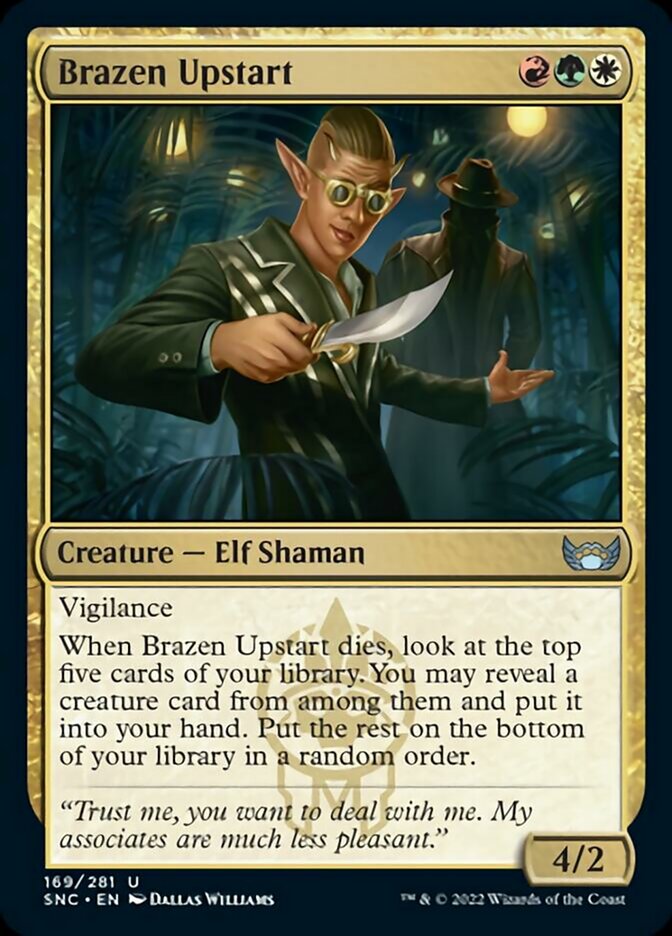 Brazen Upstart [Streets of New Capenna] | Card Citadel