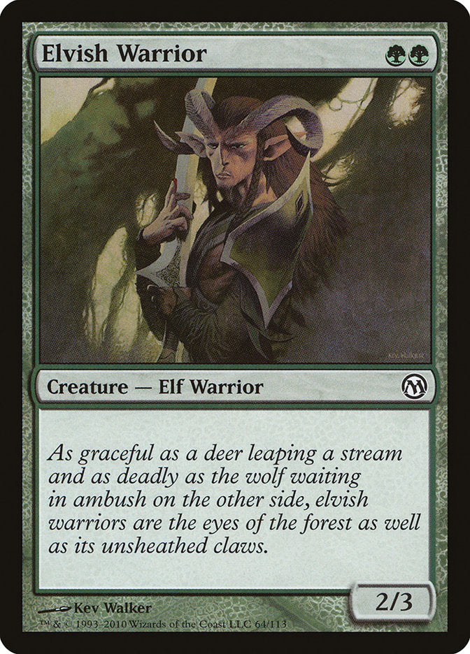 Elvish Warrior [Duels of the Planeswalkers] | Card Citadel