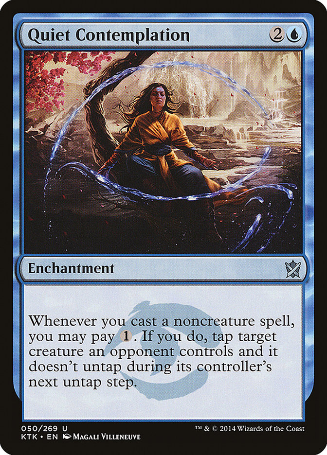 Quiet Contemplation [Khans of Tarkir] | Card Citadel