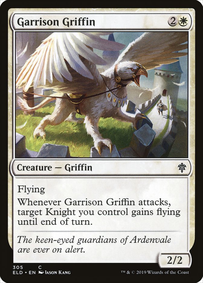 Garrison Griffin [Throne of Eldraine] | Card Citadel