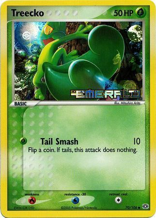 Treecko (70/106) (Stamped) [EX: Emerald] | Card Citadel