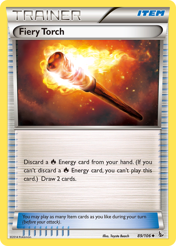 Fiery Torch (89/106) [XY: Flashfire] | Card Citadel