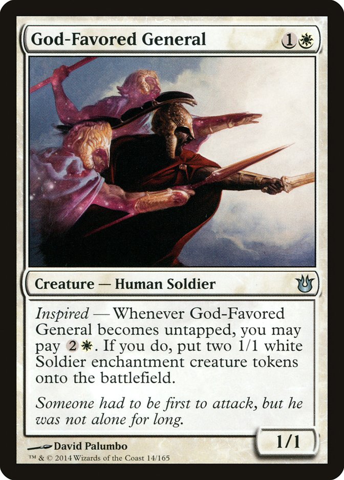 God-Favored General [Born of the Gods] | Card Citadel