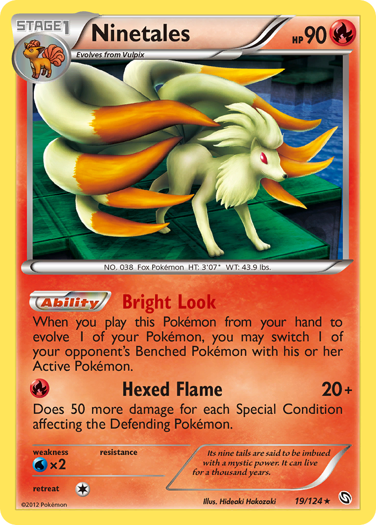 Ninetales (19/124) [Black & White: Dragons Exalted] | Card Citadel