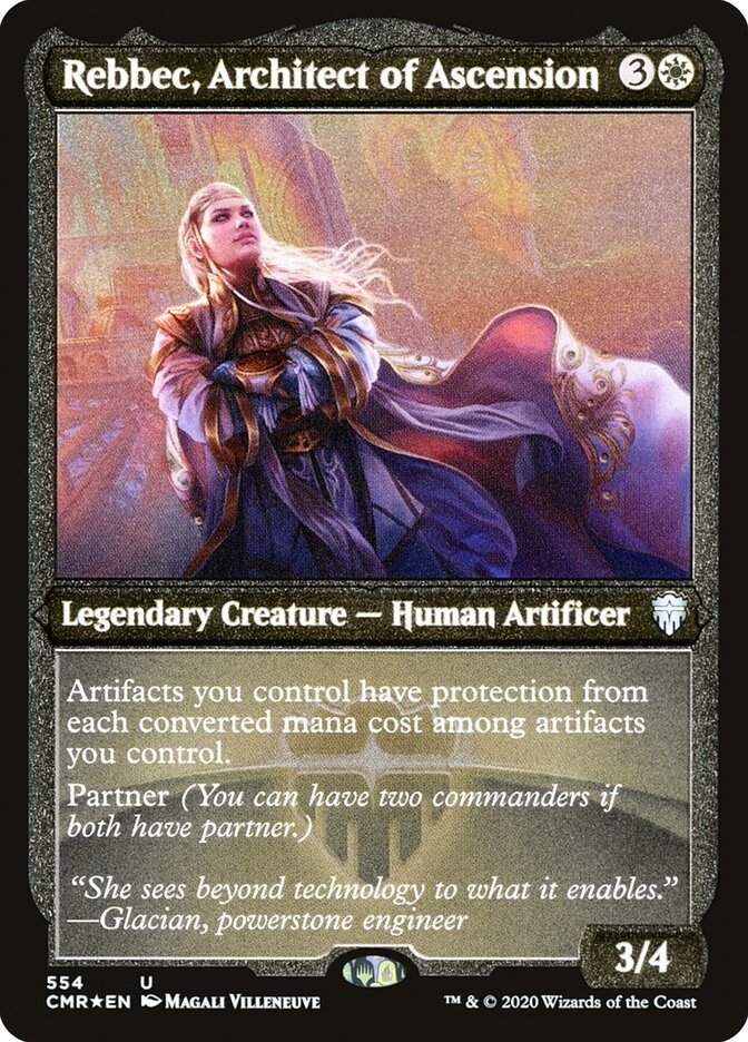 Rebbec, Architect of Ascension (Foil Etched) [Commander Legends] | Card Citadel