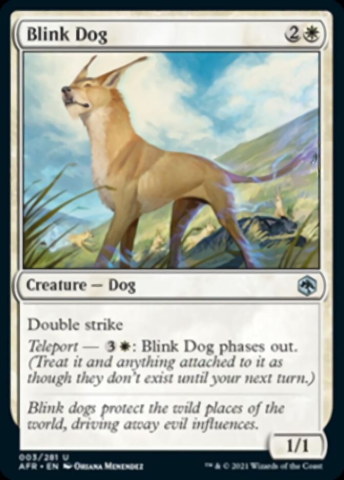 Blink Dog [Dungeons & Dragons: Adventures in the Forgotten Realms] | Card Citadel