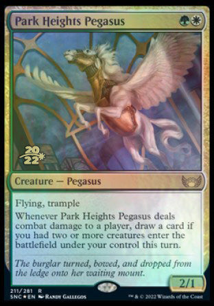 Park Heights Pegasus [Streets of New Capenna Prerelease Promos] | Card Citadel