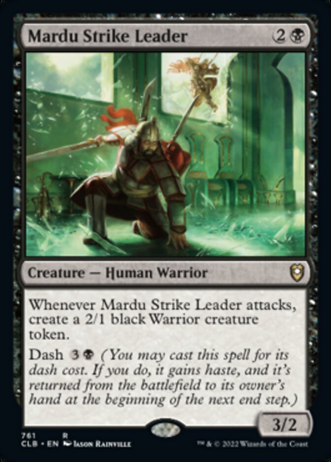 Mardu Strike Leader [Commander Legends: Battle for Baldur's Gate] | Card Citadel