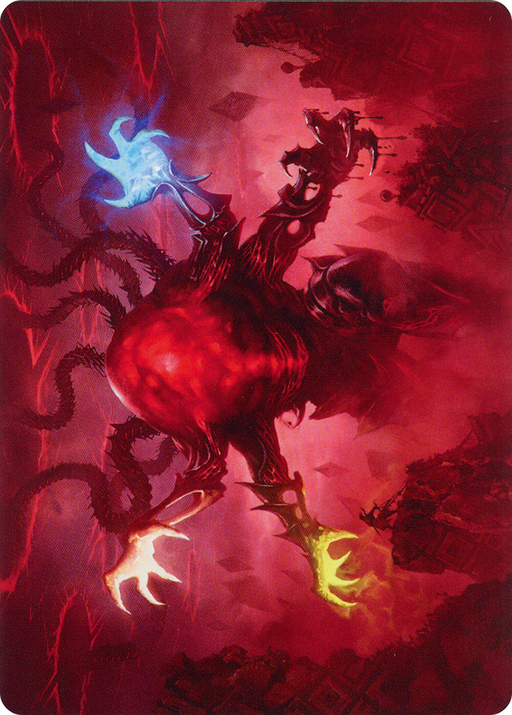 Omnath, Locus of All Art Card (51) [March of the Machine Art Series] | Card Citadel