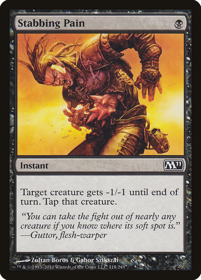 Stabbing Pain [Magic 2011] | Card Citadel