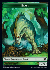 Beast (18) // Beast Token (19) [Commander Legends Tokens] | Card Citadel