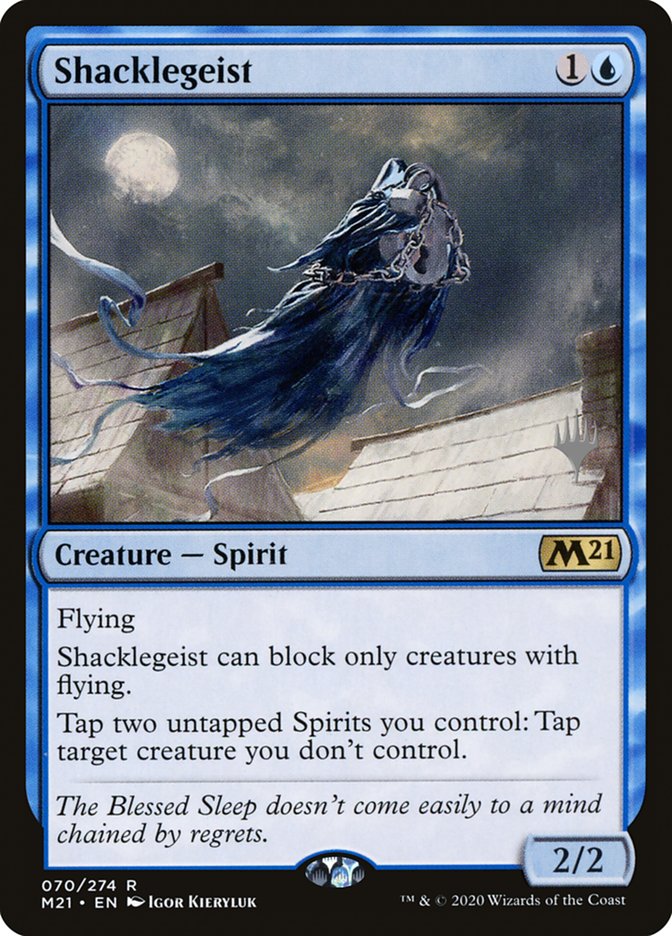 Shacklegeist (Promo Pack) [Core Set 2021 Promos] | Card Citadel