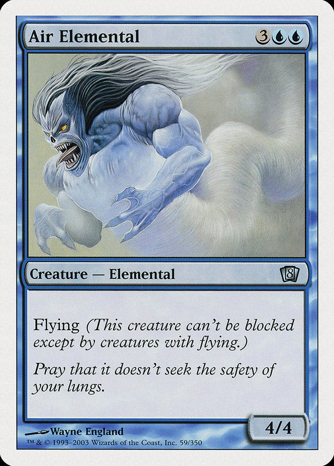 Air Elemental [Eighth Edition] | Card Citadel