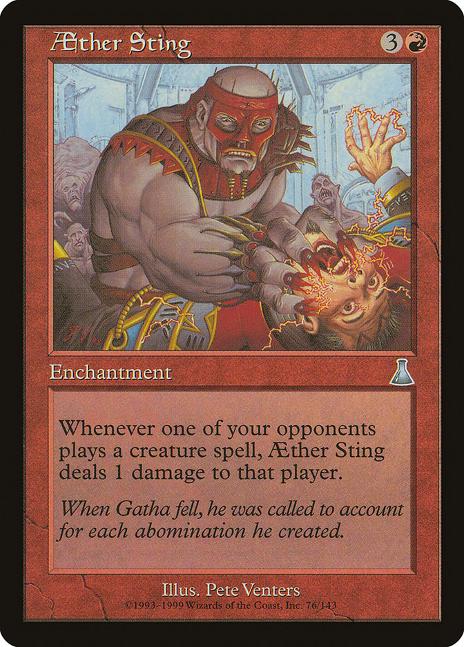 Aether Sting [Urza's Destiny] | Card Citadel