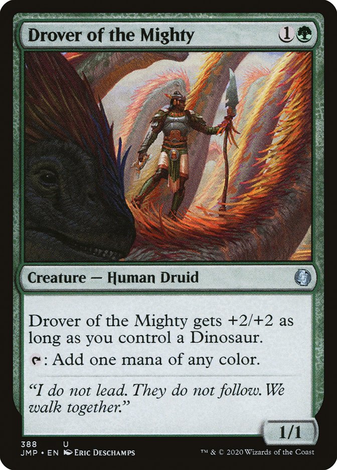 Drover of the Mighty [Jumpstart] | Card Citadel