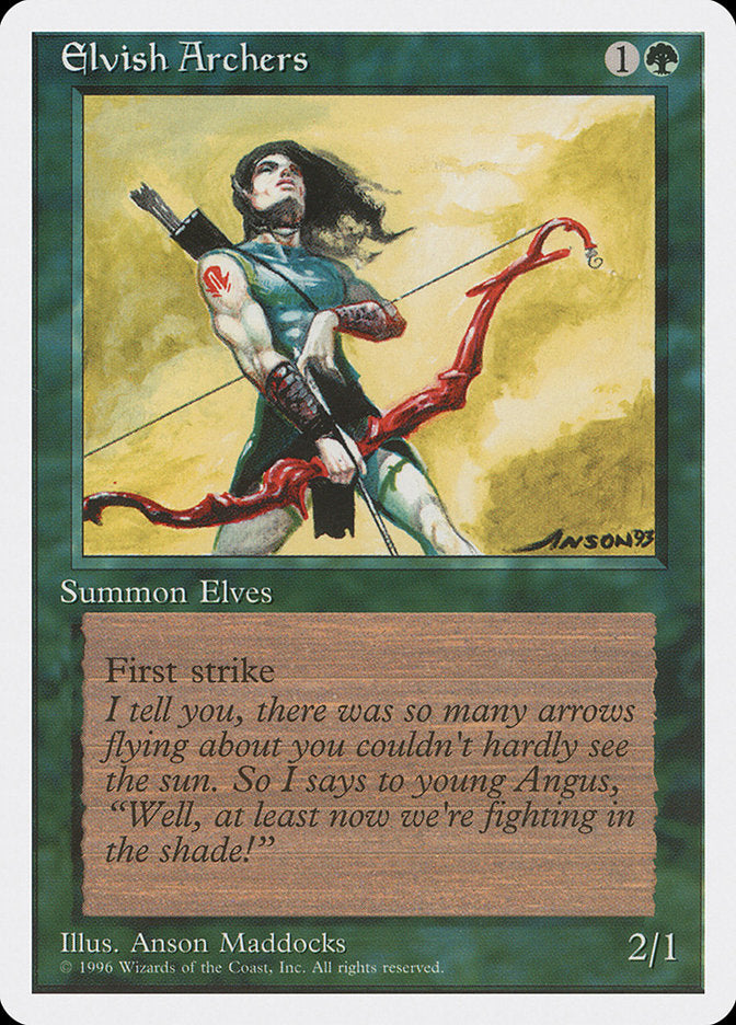 Elvish Archers [Introductory Two-Player Set] | Card Citadel