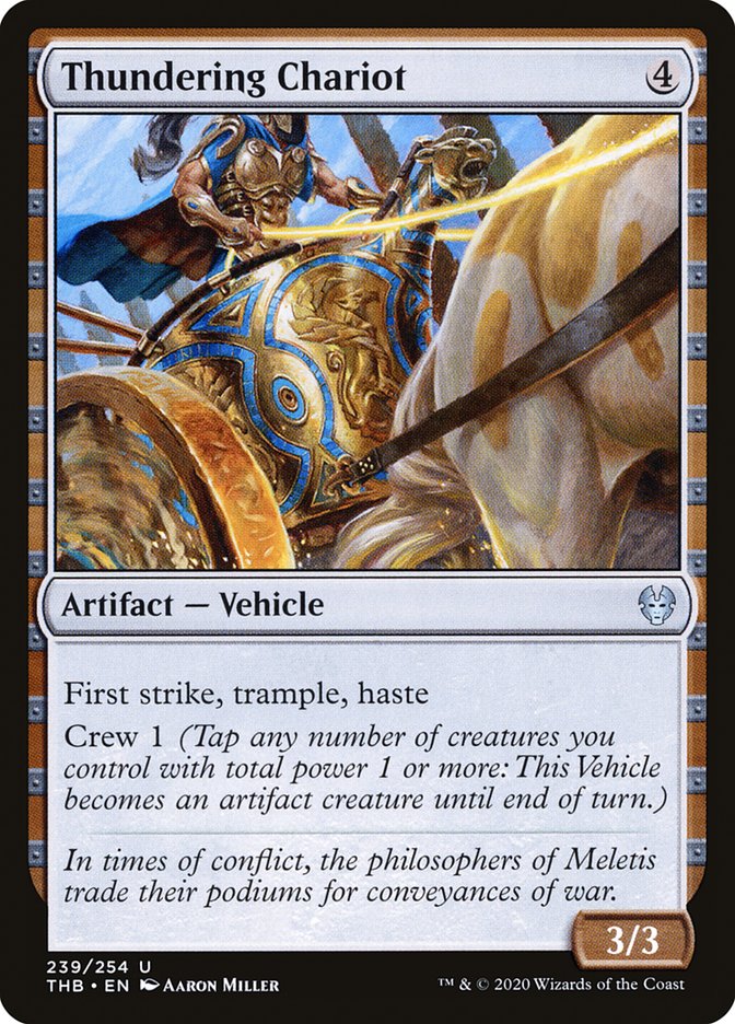 Thundering Chariot [Theros Beyond Death] | Card Citadel