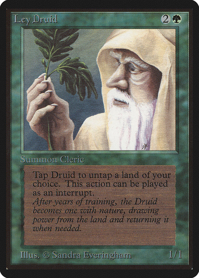 Ley Druid [Limited Edition Beta] | Card Citadel