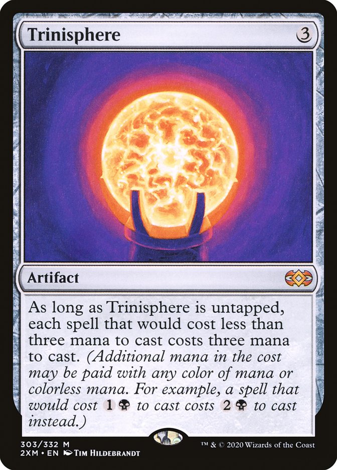 Trinisphere [Double Masters] | Card Citadel