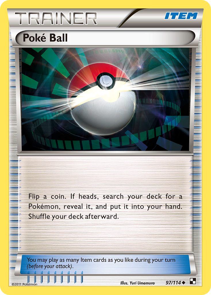 Poke Ball (97/114) [Black & White: Base Set] | Card Citadel