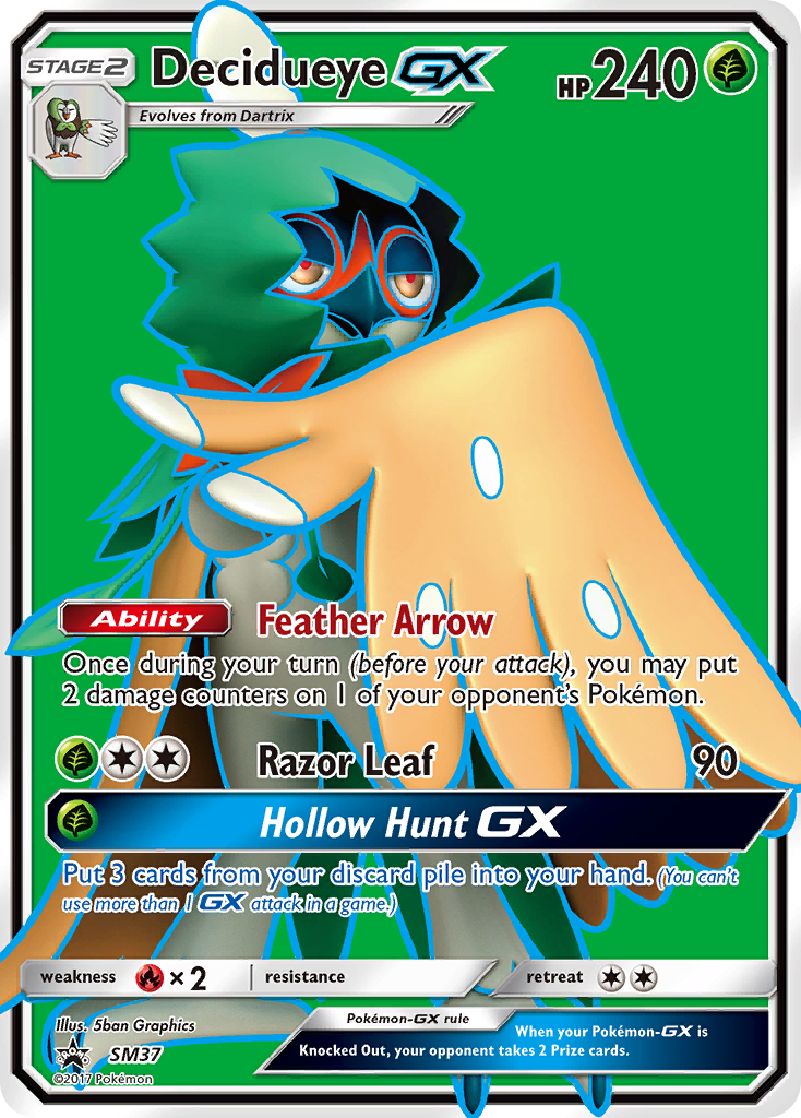 Decidueye GX (SM37) [Sun & Moon: Black Star Promos] | Card Citadel