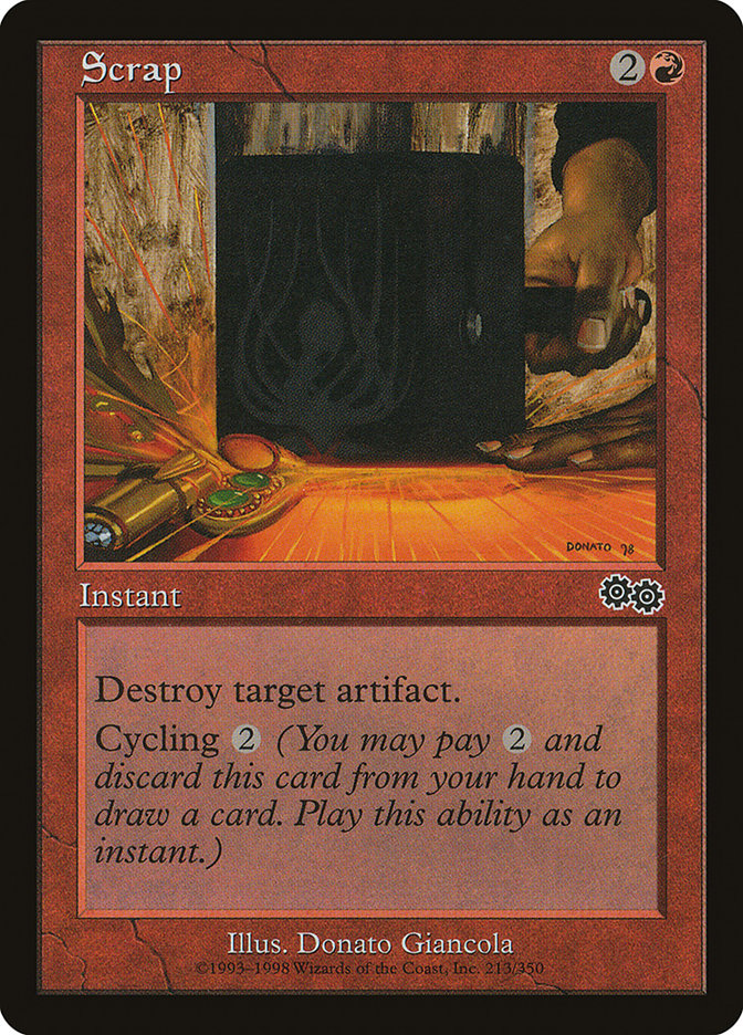 Scrap [Urza's Saga] | Card Citadel