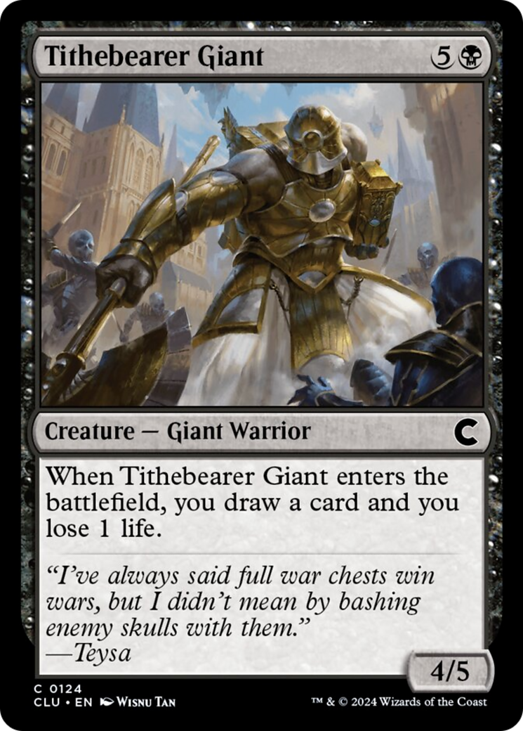 Tithebearer Giant [Ravnica: Clue Edition] | Card Citadel
