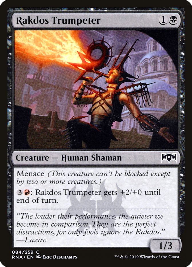 Rakdos Trumpeter [Ravnica Allegiance] | Card Citadel