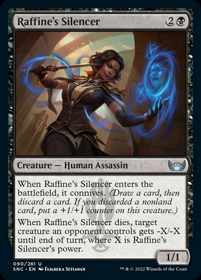 Raffine's Silencer [Streets of New Capenna] | Card Citadel