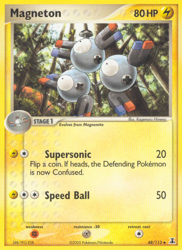 Magneton (48/113) [EX: Delta Species] | Card Citadel