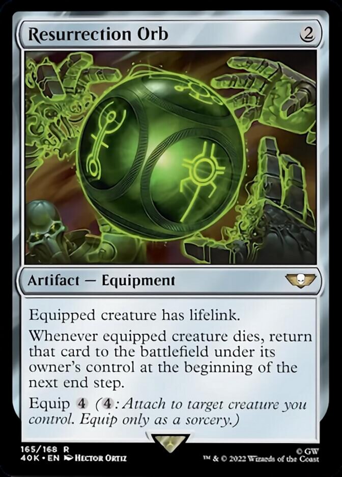 Resurrection Orb [Universes Beyond: Warhammer 40,000] | Card Citadel