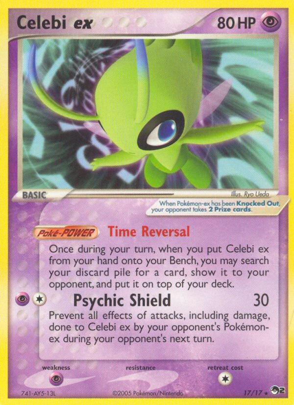 Celebi ex (17/17) [POP Series 2] | Card Citadel