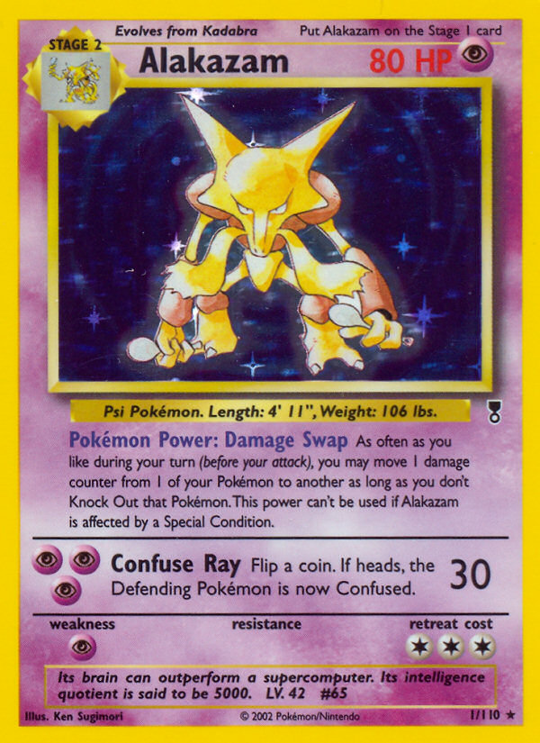 Alakazam (1/110) [Legendary Collection] | Card Citadel