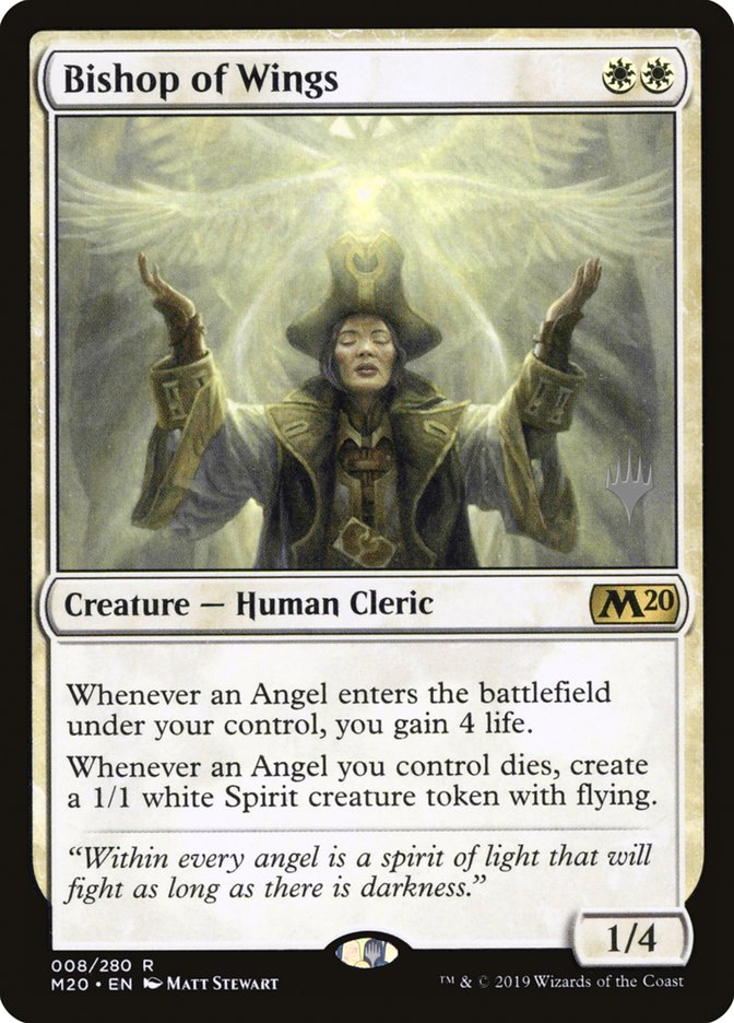 Bishop of Wings [Core Set 2020 Promos] | Card Citadel