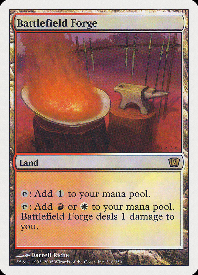 Battlefield Forge [Ninth Edition] | Card Citadel