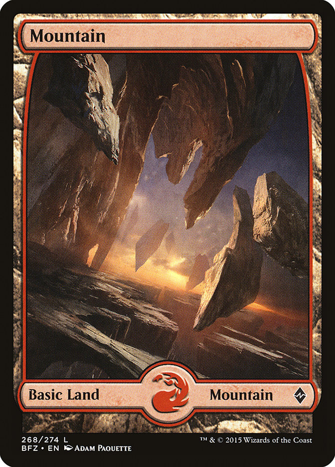 Mountain (268) [Battle for Zendikar] | Card Citadel