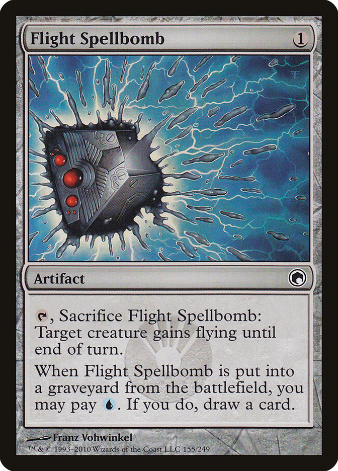 Flight Spellbomb [Scars of Mirrodin] | Card Citadel