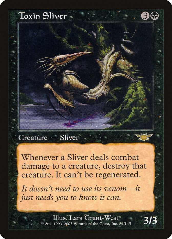 Toxin Sliver [Legions] | Card Citadel