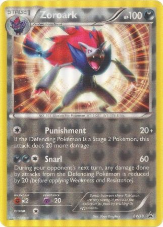 Zoroark (BW19) (Jumbo Card) [Black & White: Black Star Promos] | Card Citadel