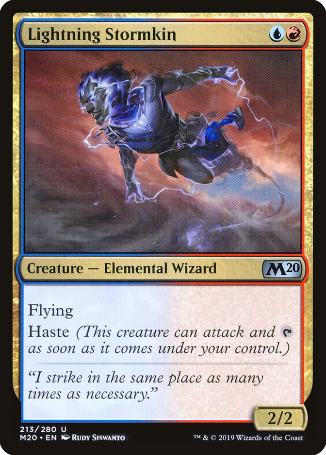 Lightning Stormkin [Core Set 2020] | Card Citadel