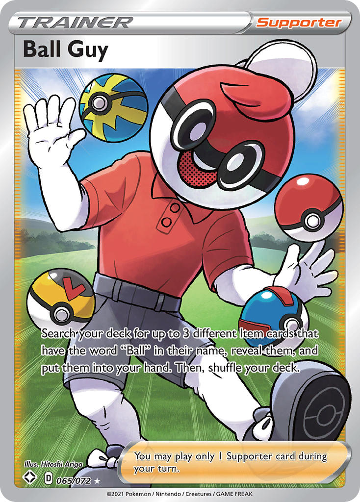 Ball Guy (065/072) [Sword & Shield: Shining Fates] | Card Citadel