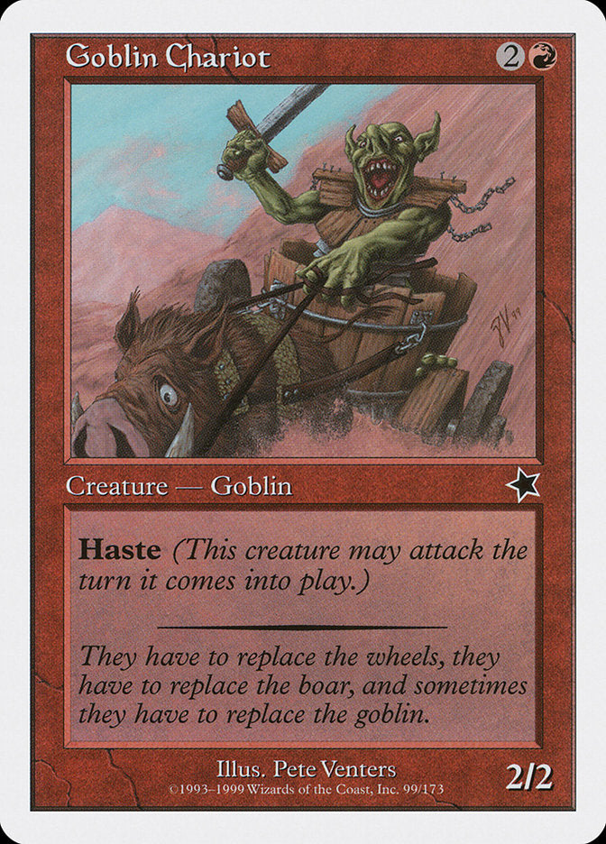Goblin Chariot [Starter 1999] | Card Citadel