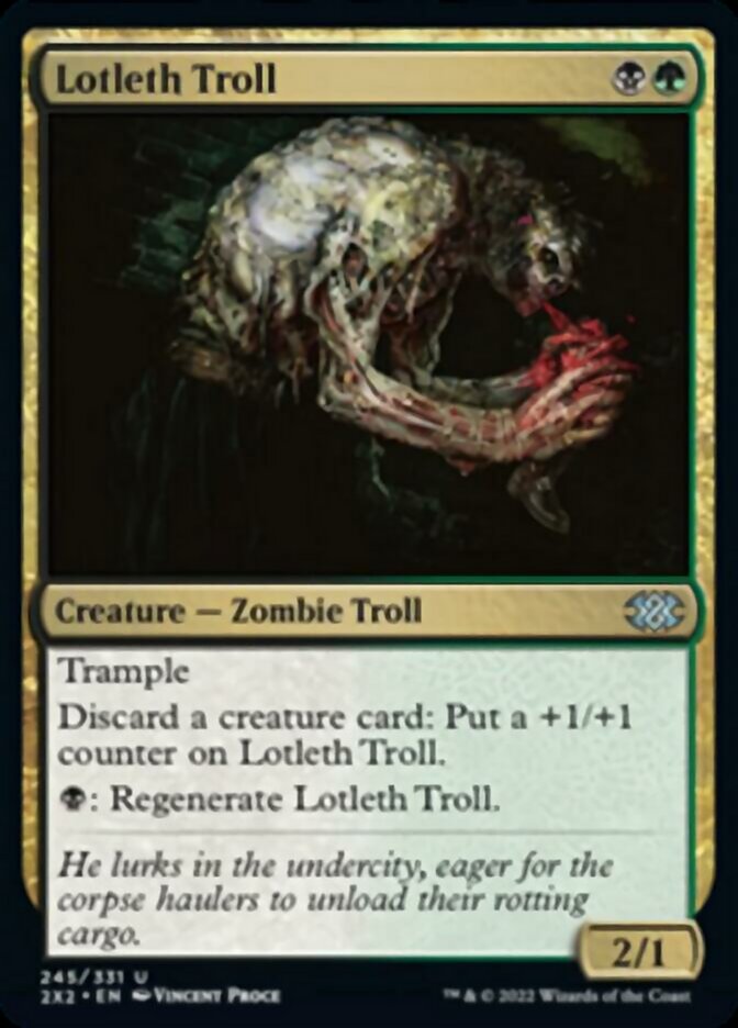 Lotleth Troll [Double Masters 2022] | Card Citadel